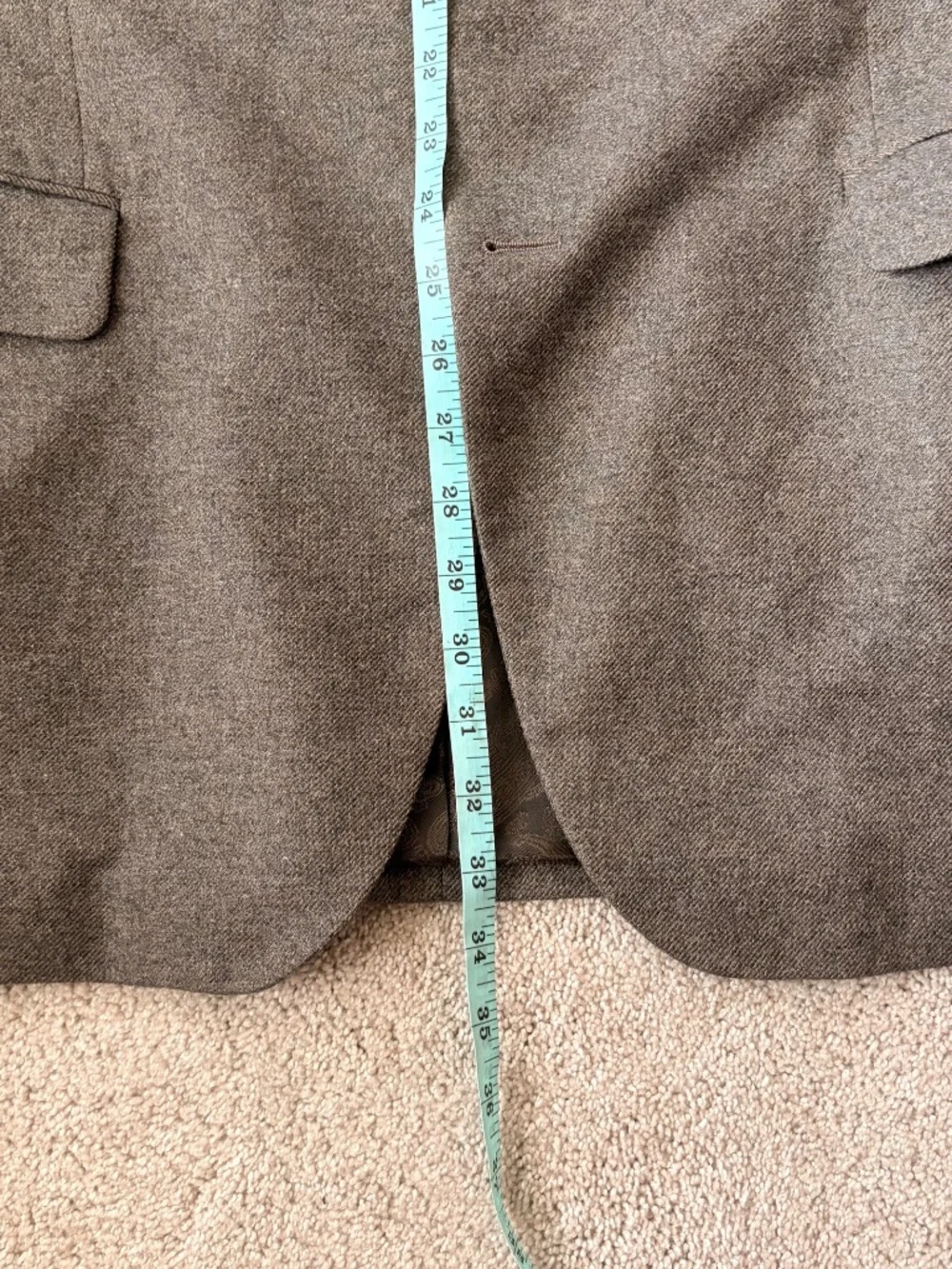 Share Jack Victor 42L Pure Cashmere Sport Coat Brown Herringbone Italy Fabric Ca